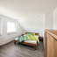 Großes Schlafzimmer oben Ferienhaus deBontje Greetsiel